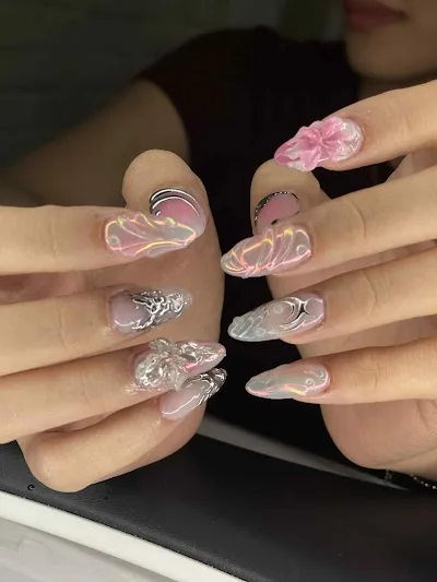 Mẫu nail 320k