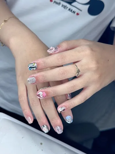 Mẫu nail 390k