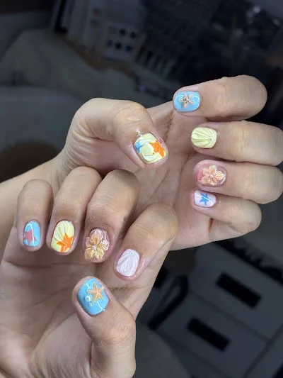 Mẫu nail 340k